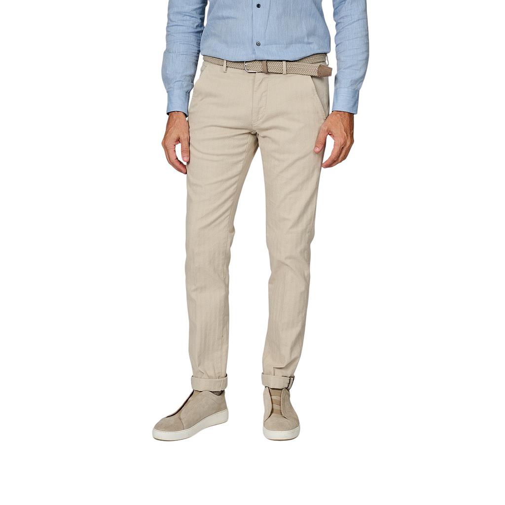 masons-men-sportieve-broek-heren-beige-cotton-cashmere-chino-torino-style