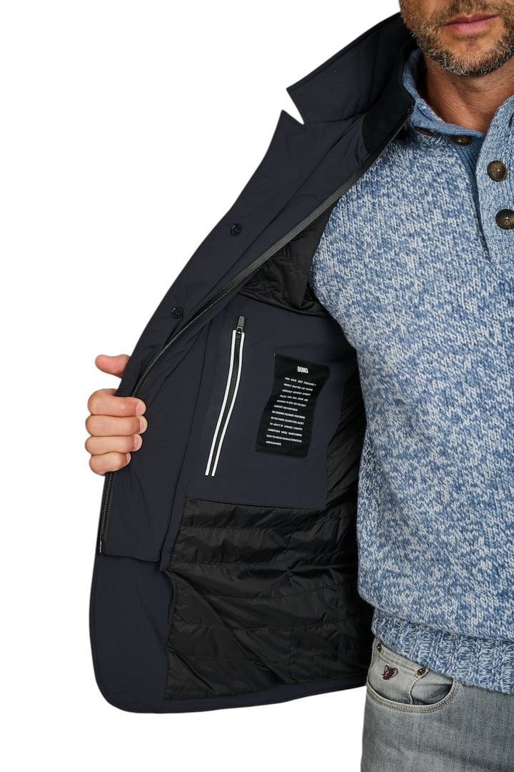 Duno Uomo parka heren donker blauw FALCON-LICOSA 2.0