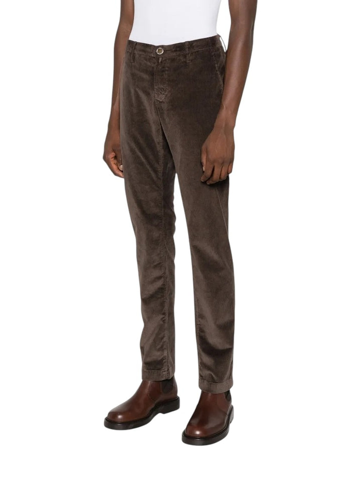 Jacob Cohen Männer Sporthose Herren braun SLIM FIT BOBBY