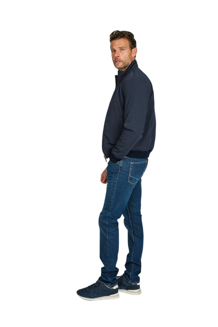 Paul & Shark parka heren donker blauw 14312060 013