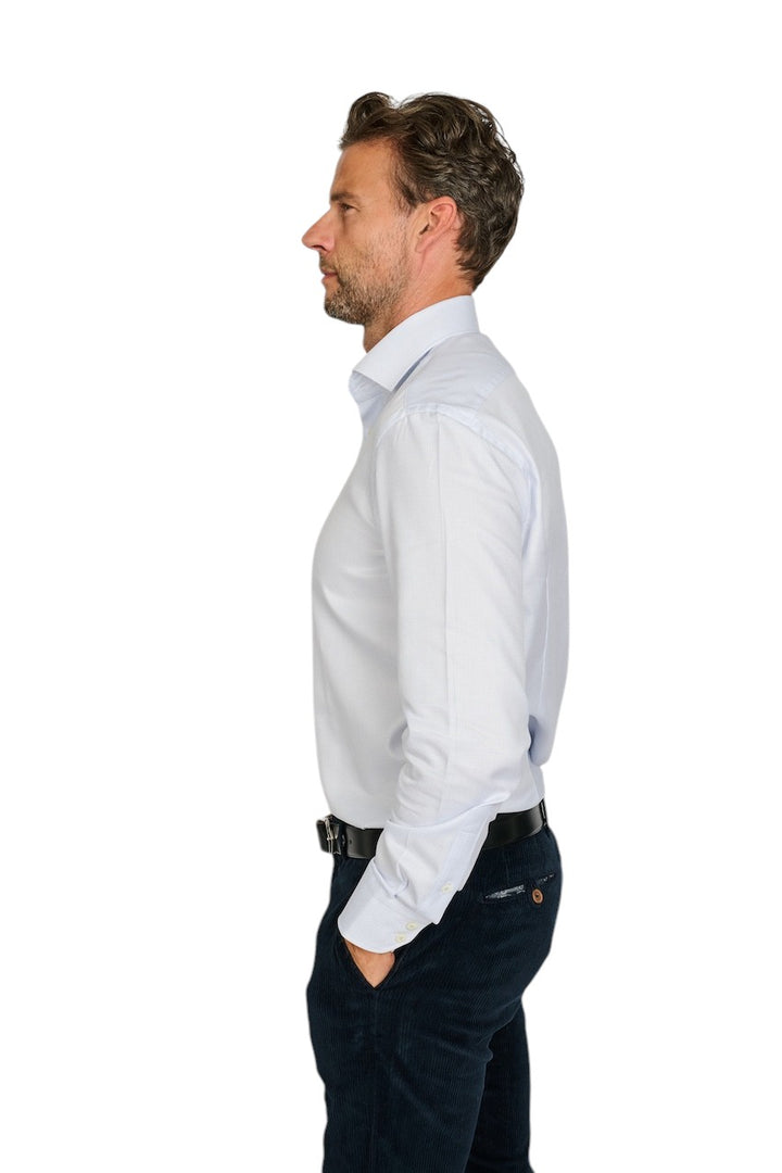 Van Laack Men hemd lange mouwen heren licht blauw 151433 007 RIVARA-TF.