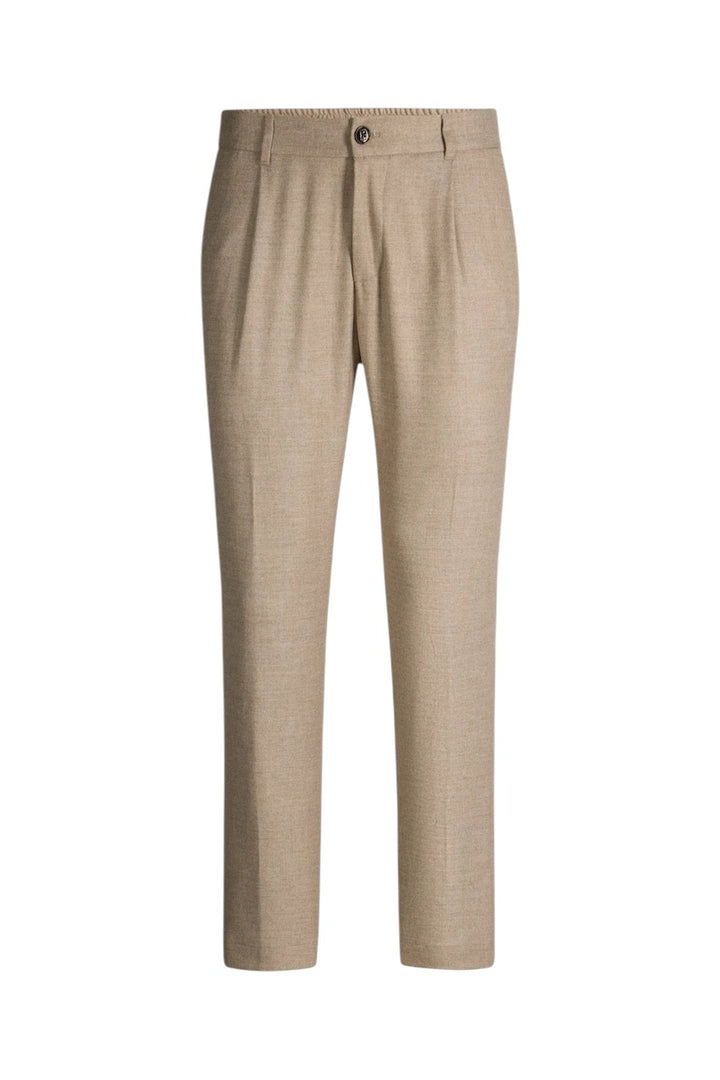 Joop geklede heren broek beige Lester 30106390/00260