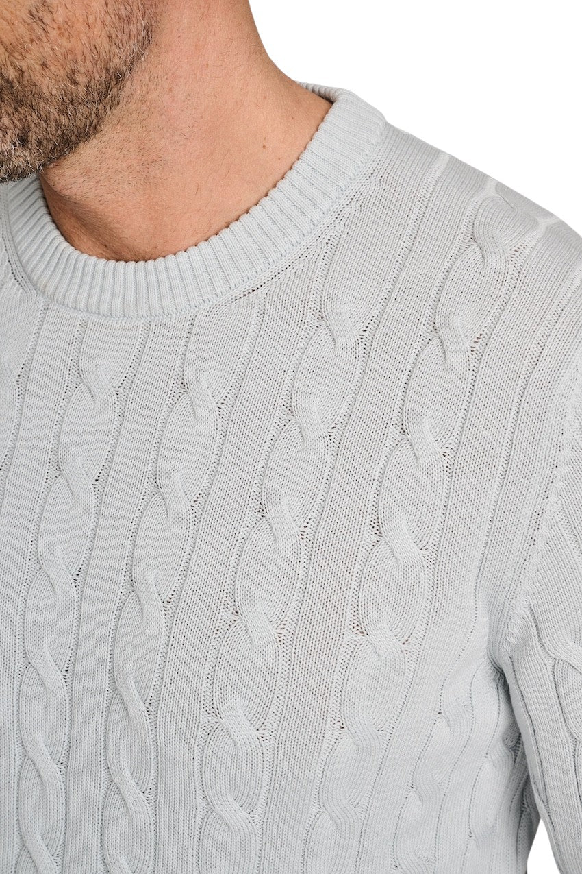 Gran Sasso Men pull trui heren zilver 23155/18173/050