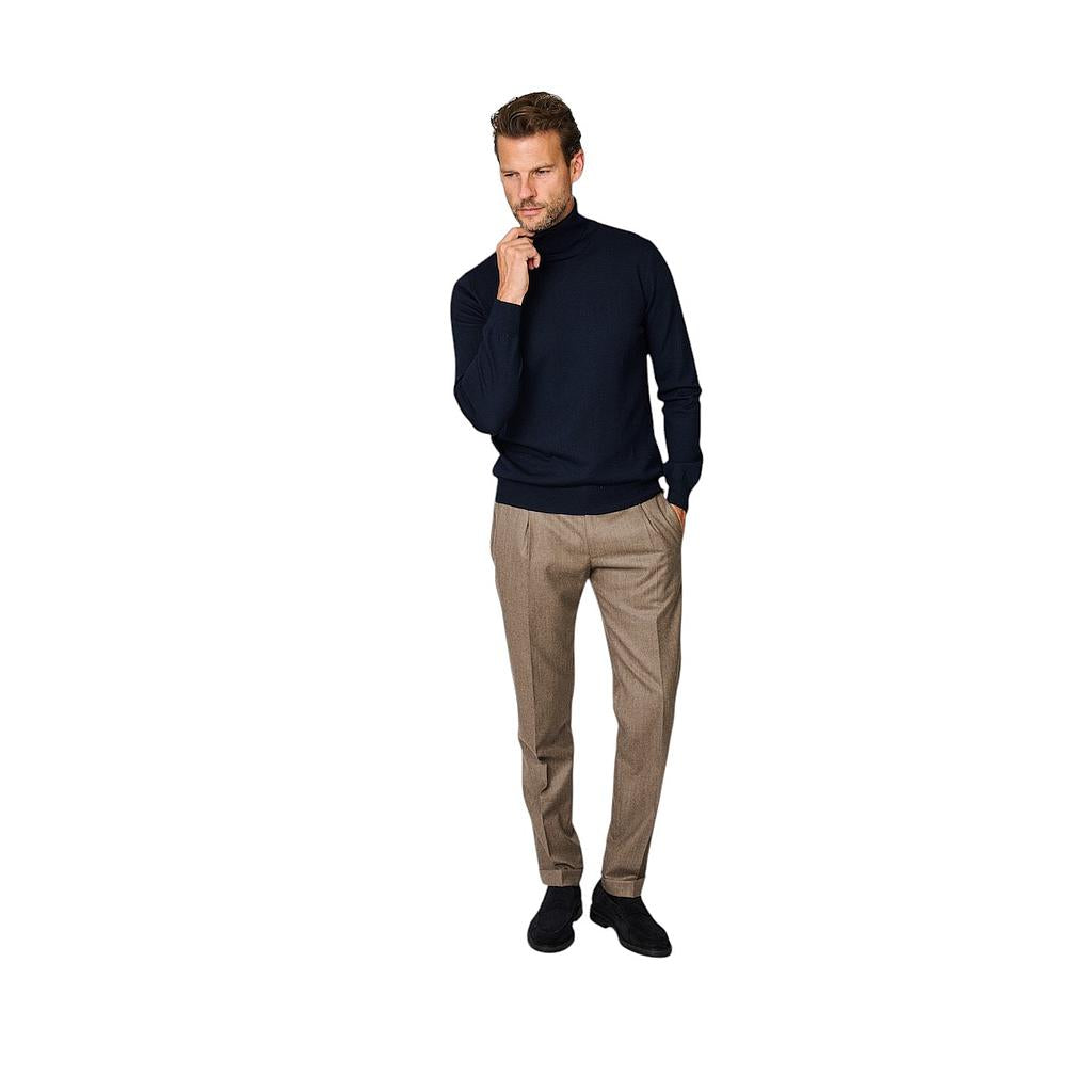 pantalones-berwich-para-hombre-oscuros-beige-corte-contemporáneo-de-franela-1