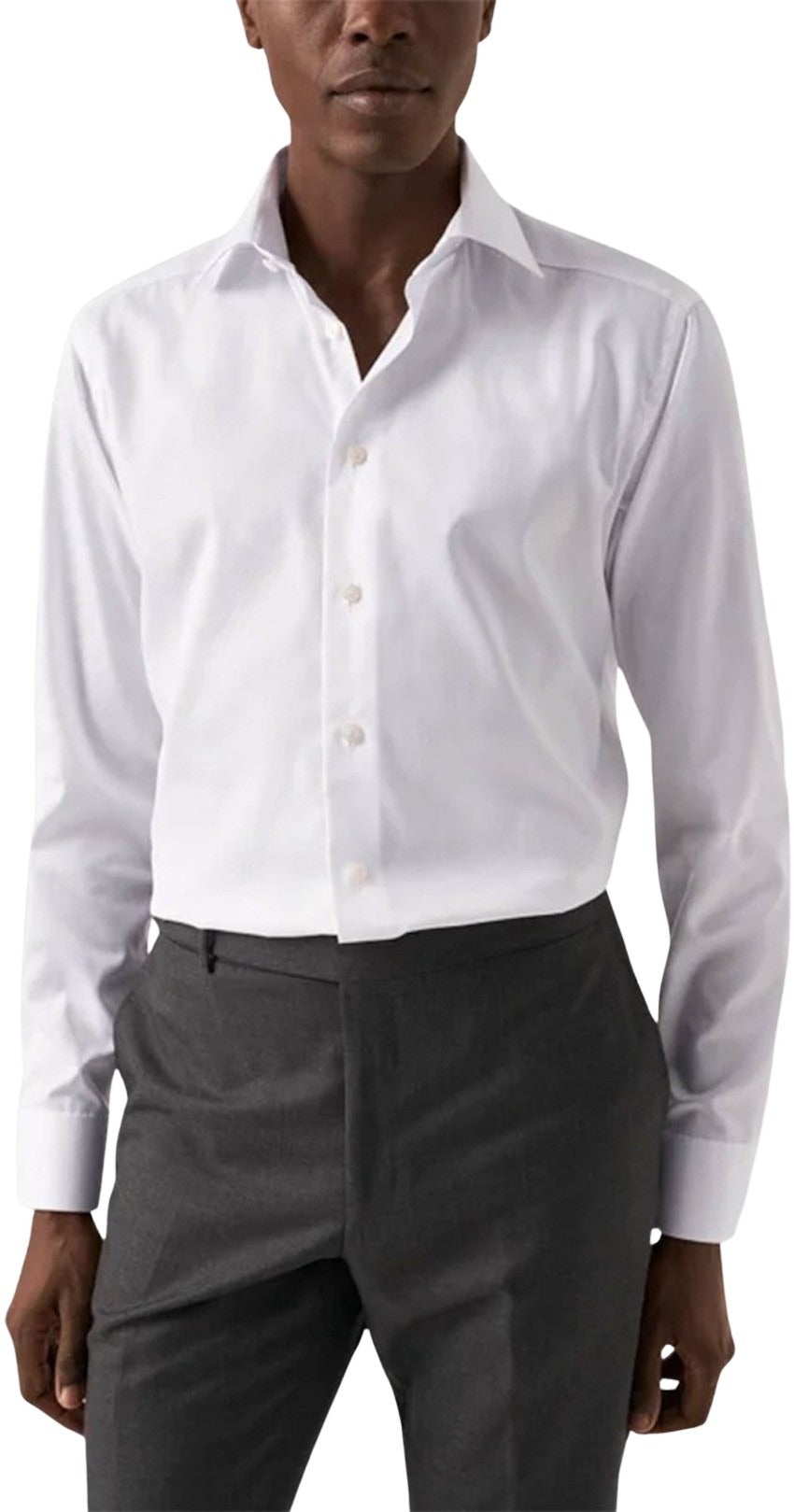 Eton shirt long sleeves men's white