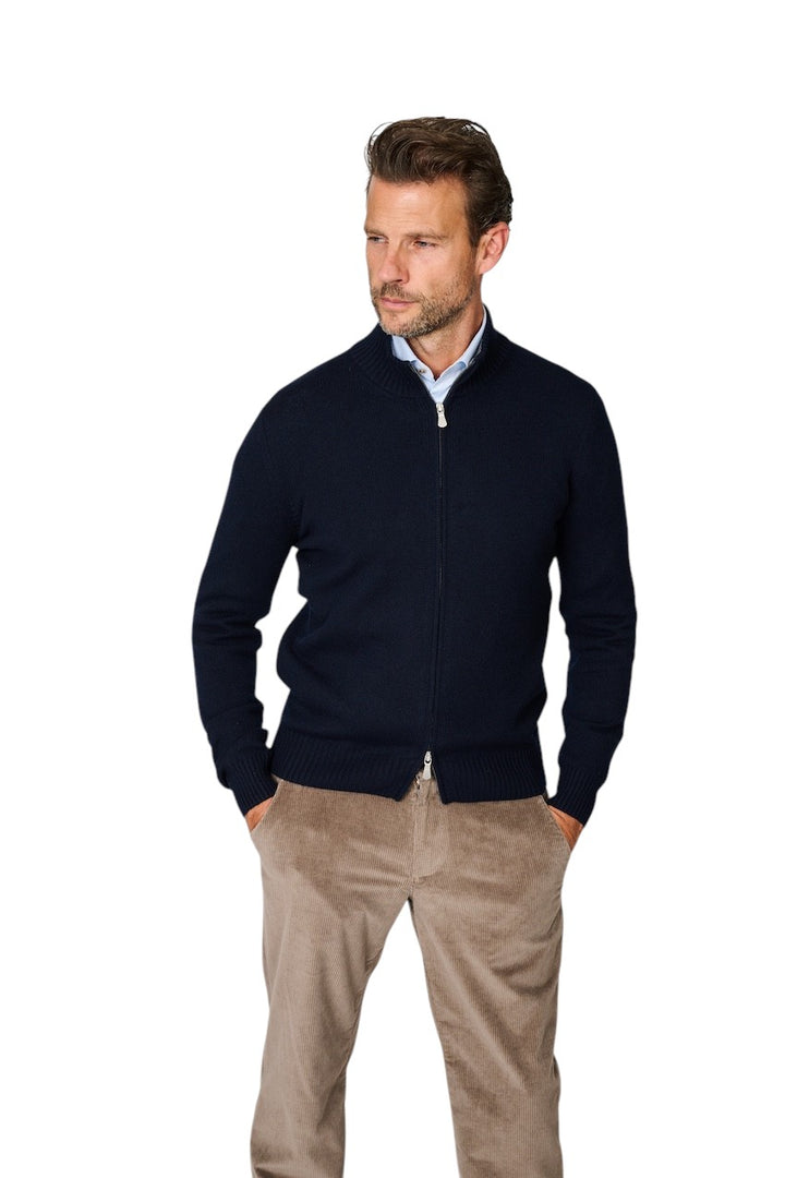 Gran Sasso Men gilet heren marine 23123/19621 598