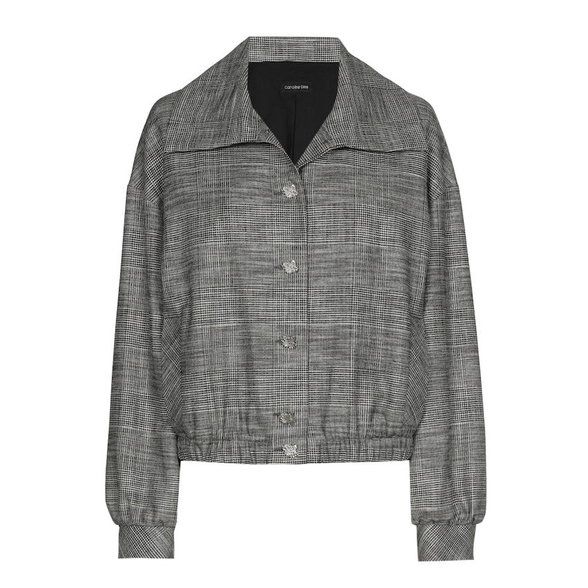 Caroline Biss vest dames anthraciet 4807/19.