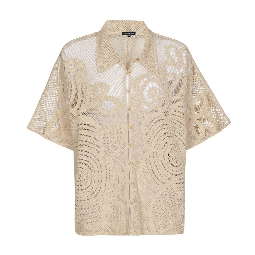 Caroline Biss gilet dames beige 1639/36