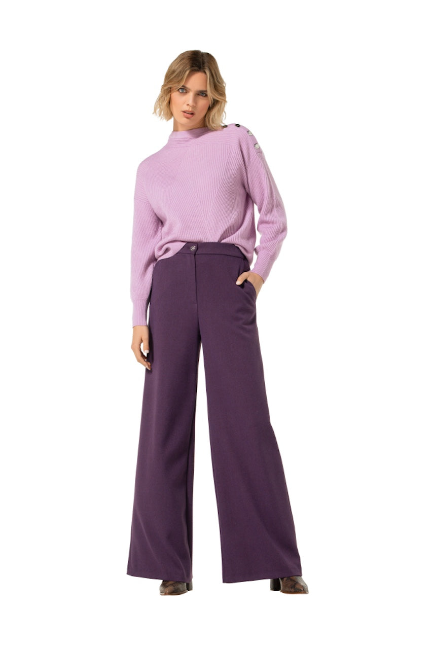 Caroline Biss pull trui dames violet 4210/41