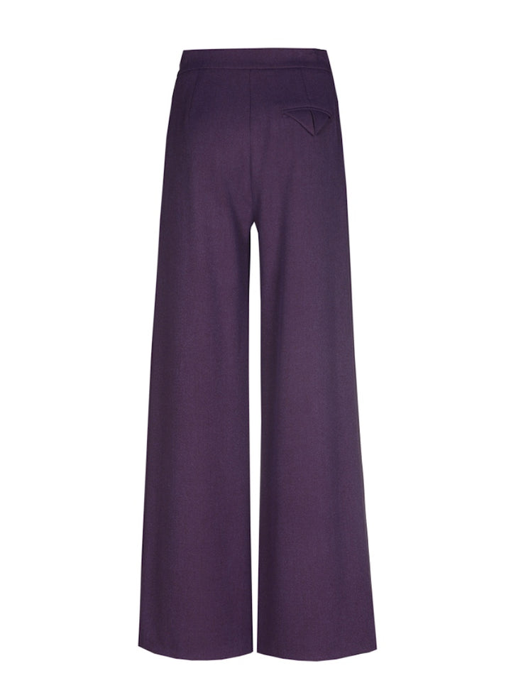 Caroline Biss broek dames paars 4567/44