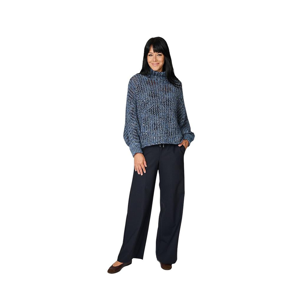 panicale-jersey-de-cachemira-cuello vuelto-mujer-azul marino