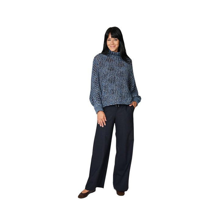 panicale-jersey-de-cachemira-cuello vuelto-mujer-azul marino