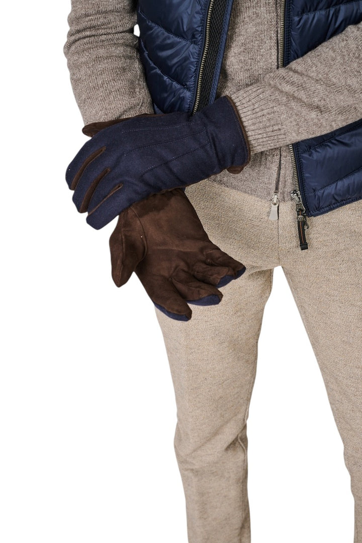 Gran Sasso Men handschoen heren blauw 87101/51328 598