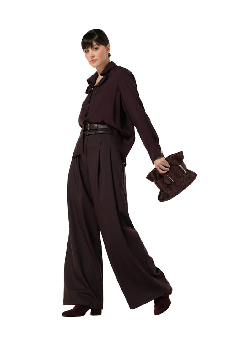 Caroline Biss broek dames paars 4551/53