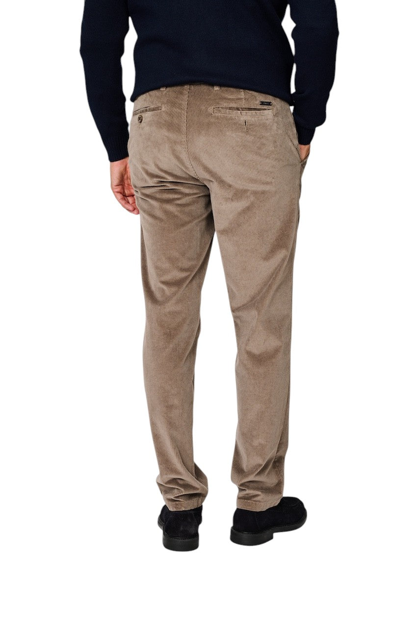Eurex By Brax sportieve broek heren taupe Thilo 05-1233/54