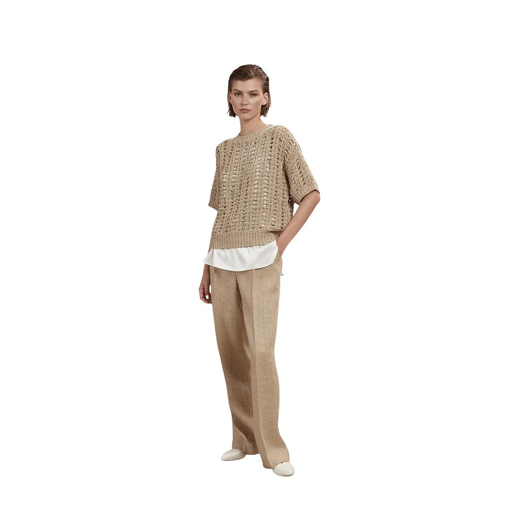 antonelli-broek-dames-beige-sanzio