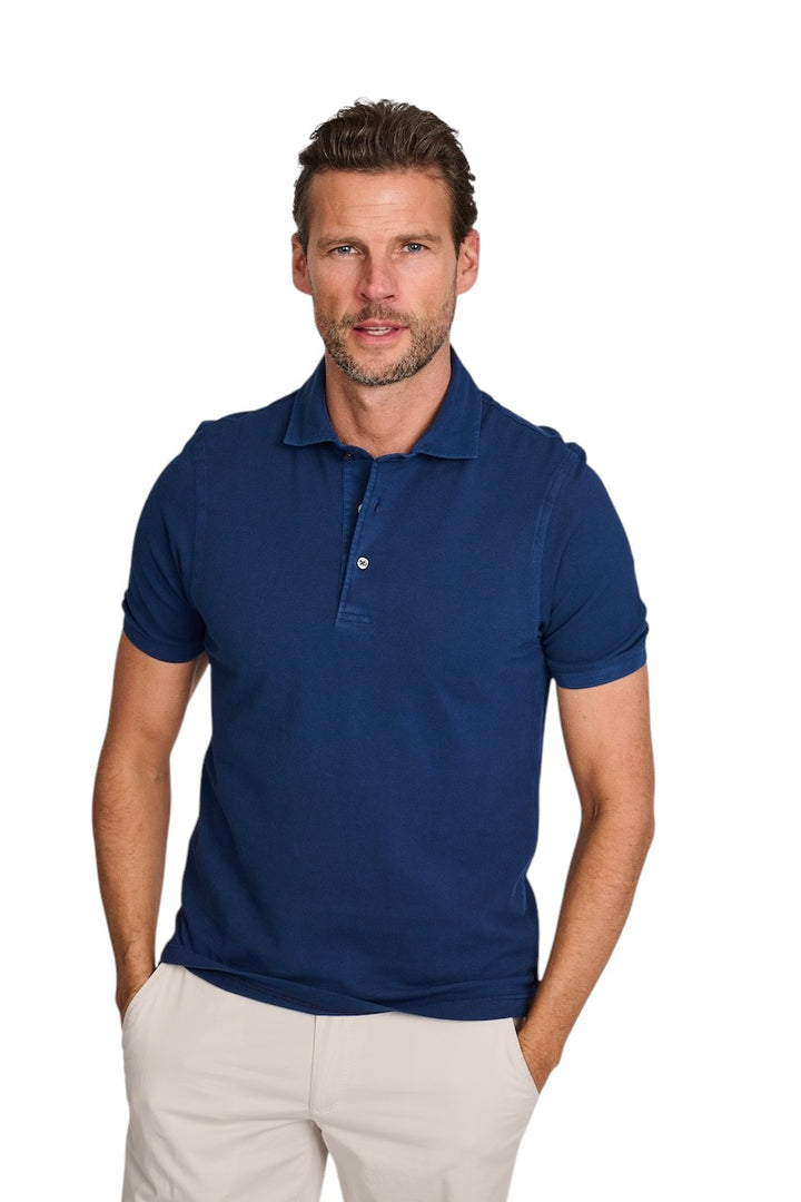 Gran Sasso Men polo shirt heren marine 60187/79048/581