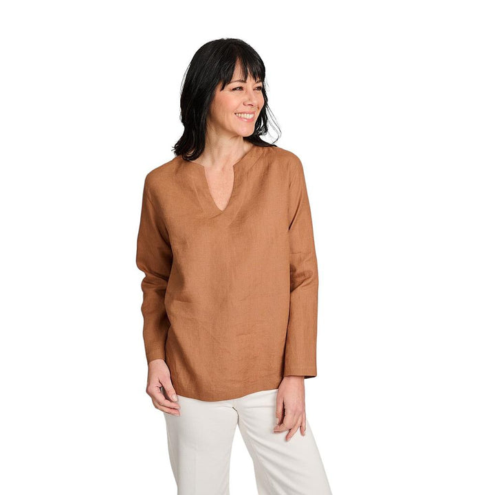 gran-sasso-women-blouse-ladies-brown