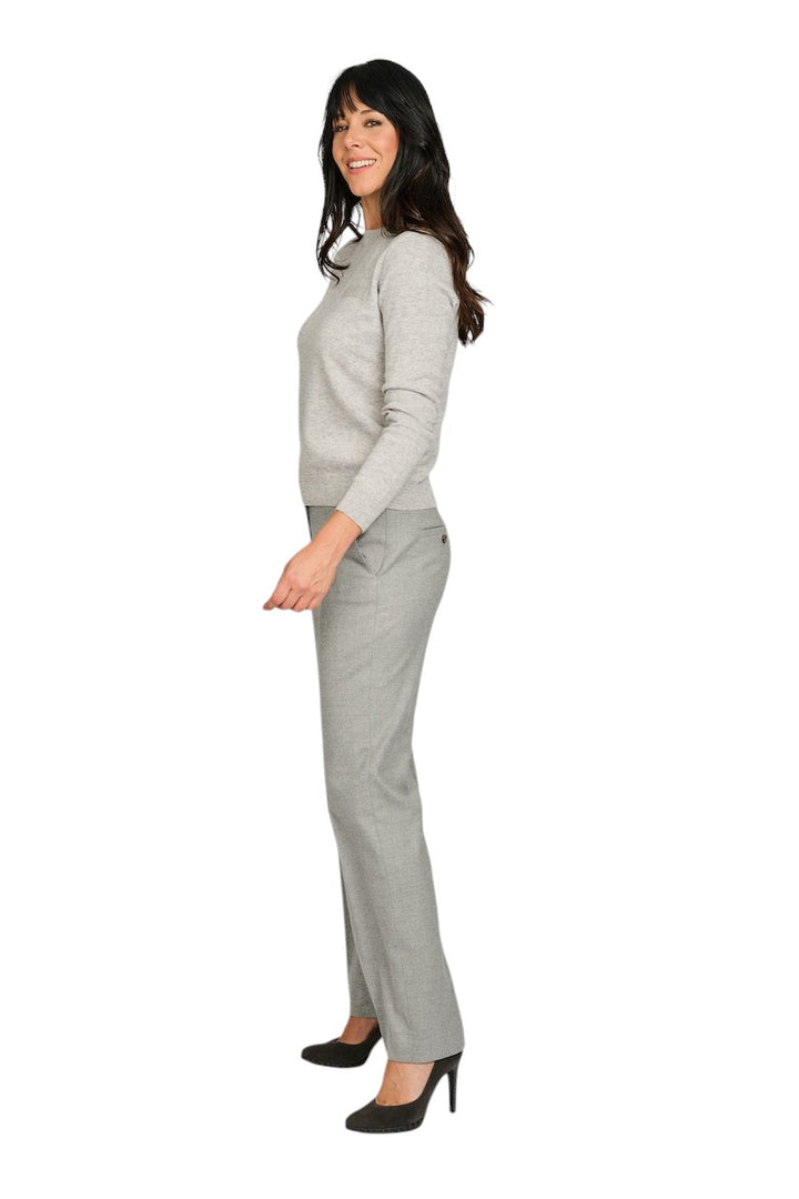 Seductive broek dames licht grijs LUCA 925961/6100 936