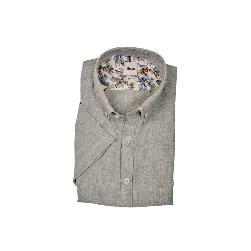 brax-men-hemd-korte-mouwen-heren-groen-dan-u