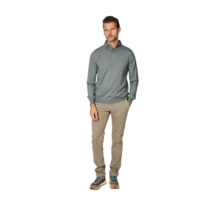 jacob-cohen-herre-sportbukser-grå-slim-fit-bobby