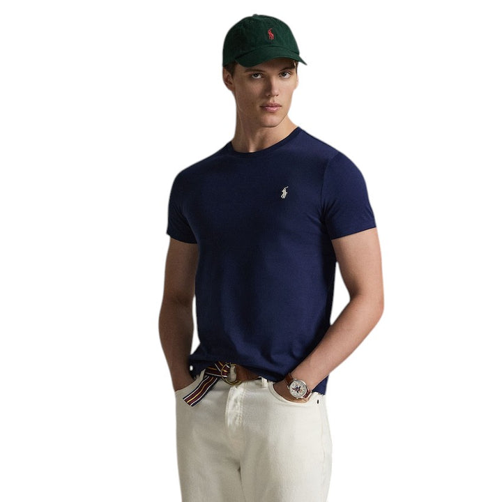 polo-ralph-lauren-men-t-shirt-korte-mouwen-heren-marine-custom-slim-fit-710671438525