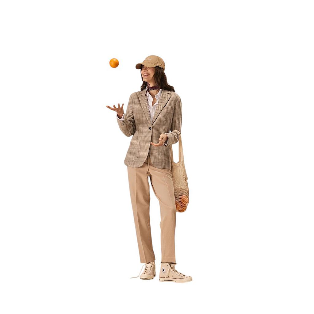 circolo-woman-vest-dames-taupe