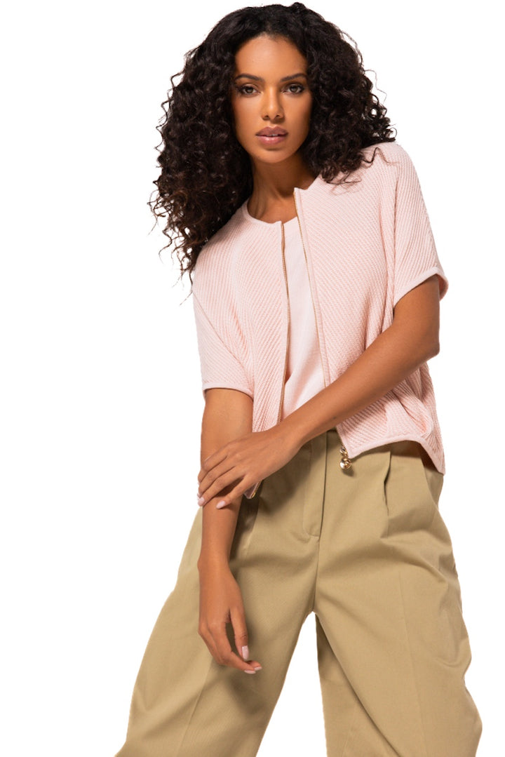 Caroline Biss gilet dames poeder 1201/74