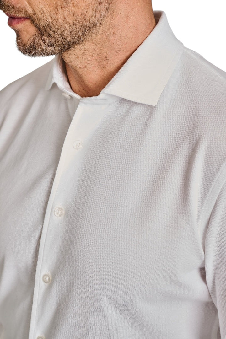 Gran Sasso Men hemd lange mouwen heren wit 60109/79017 001