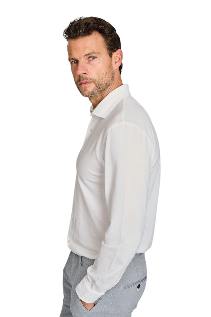 Gran Sasso Men hemd lange mouwen heren wit 60109/79017 001