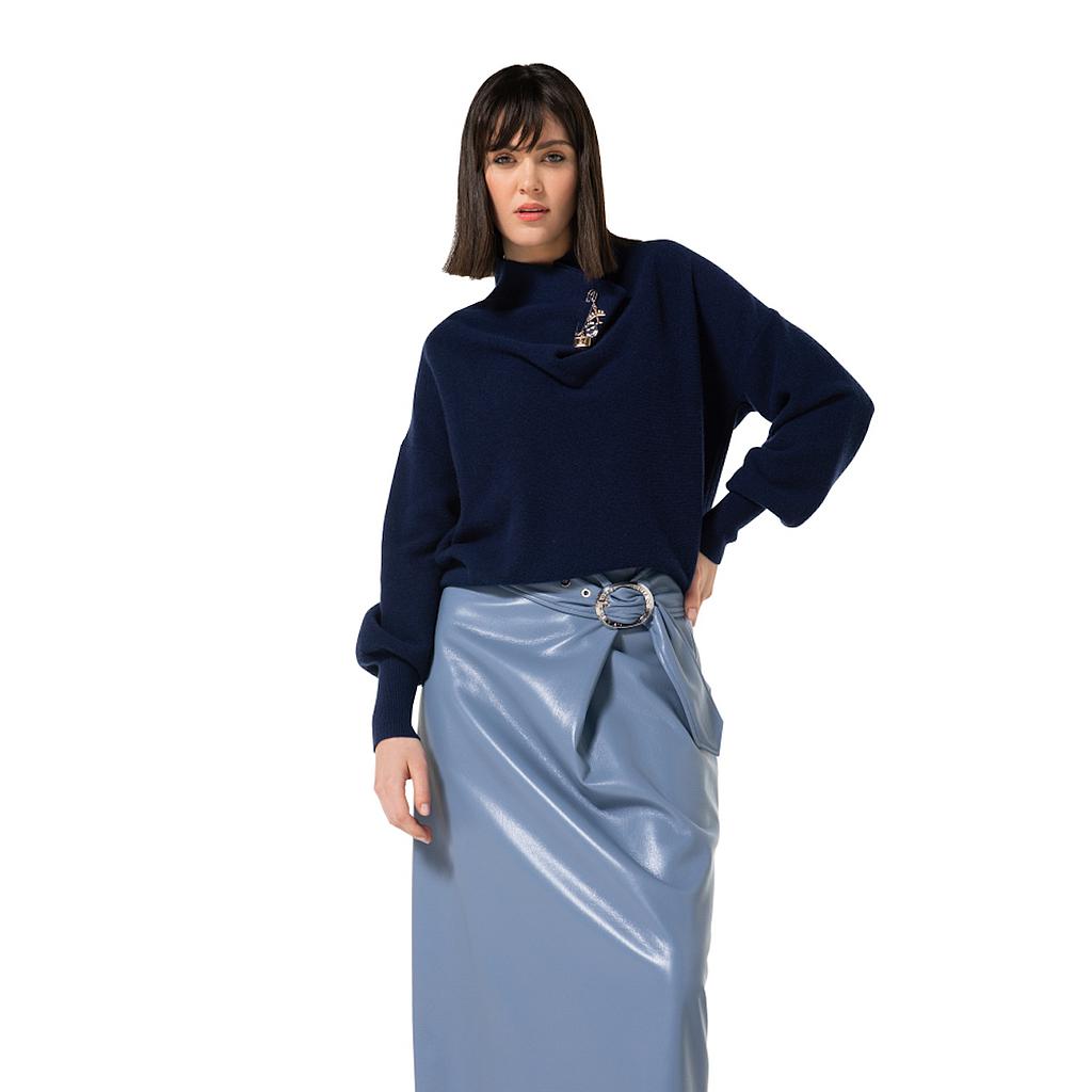 caroline-biss-pull-trøje-dame-marineblå-4233-22
