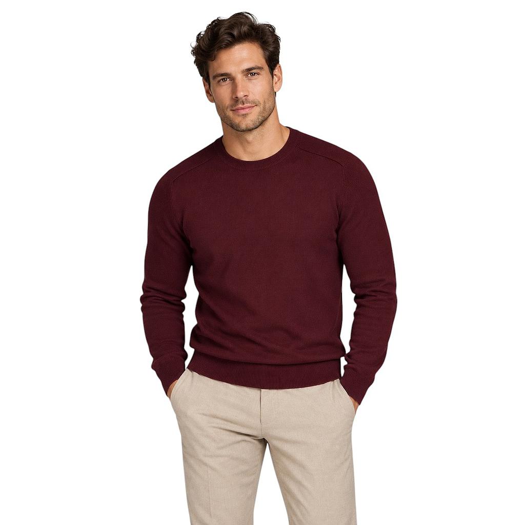 gran-sasso-men-pull-trui-ronde-hals-heren-bordeaux-57161-24638-291