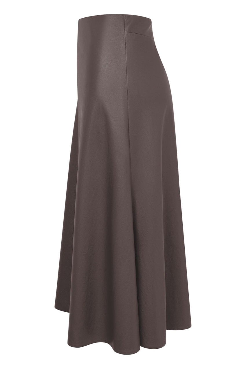 Seductive leren rok dames bruin Bobby 094126/9052 690