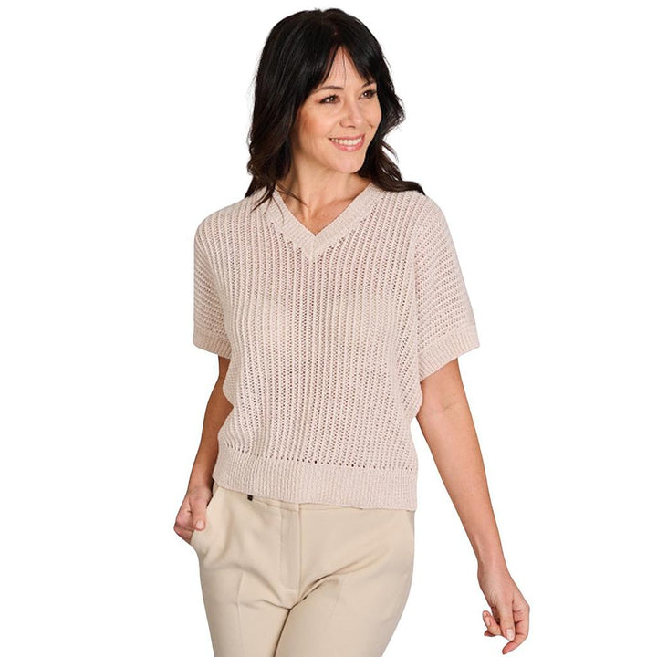 peserico-pull-trui-v-hals-dames-beige