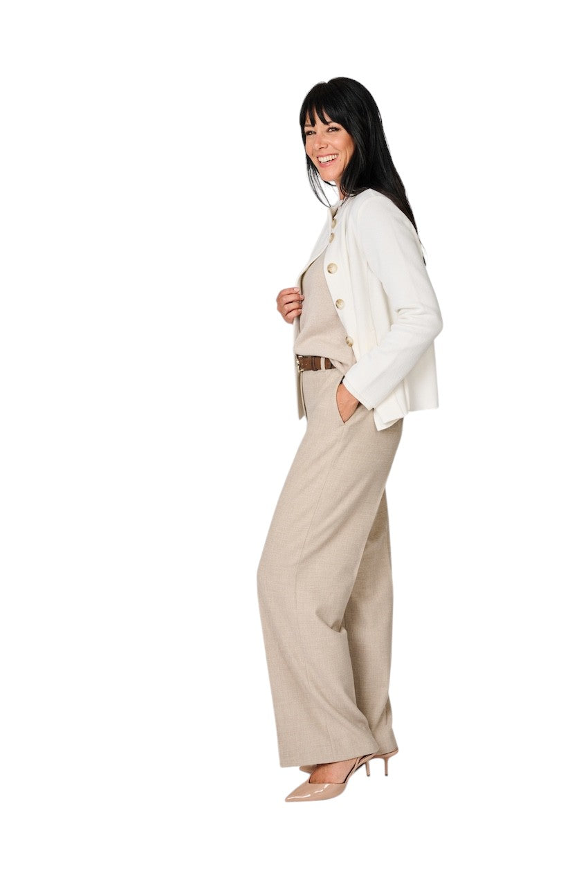 Seductive broek dames taupe Enie 095382/9540 349