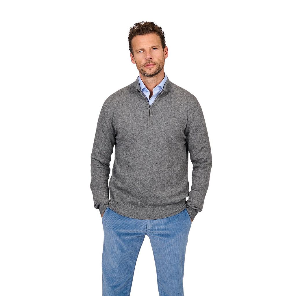 hackett-london-pull-trui-heren-anthraciet