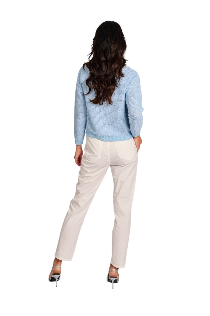 Anneclaire gilet dames ciel D1127 1614 724
