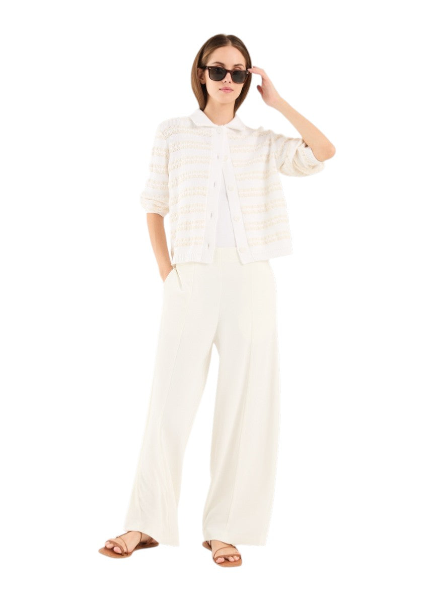 Anneclaire gilet dames wit D1661 1766 663