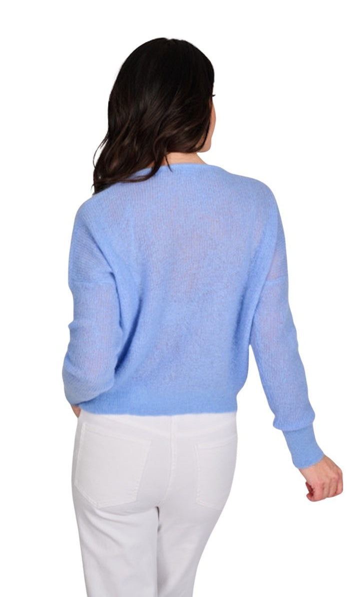 Anneclaire pull trui dames blauw D1032 769 15