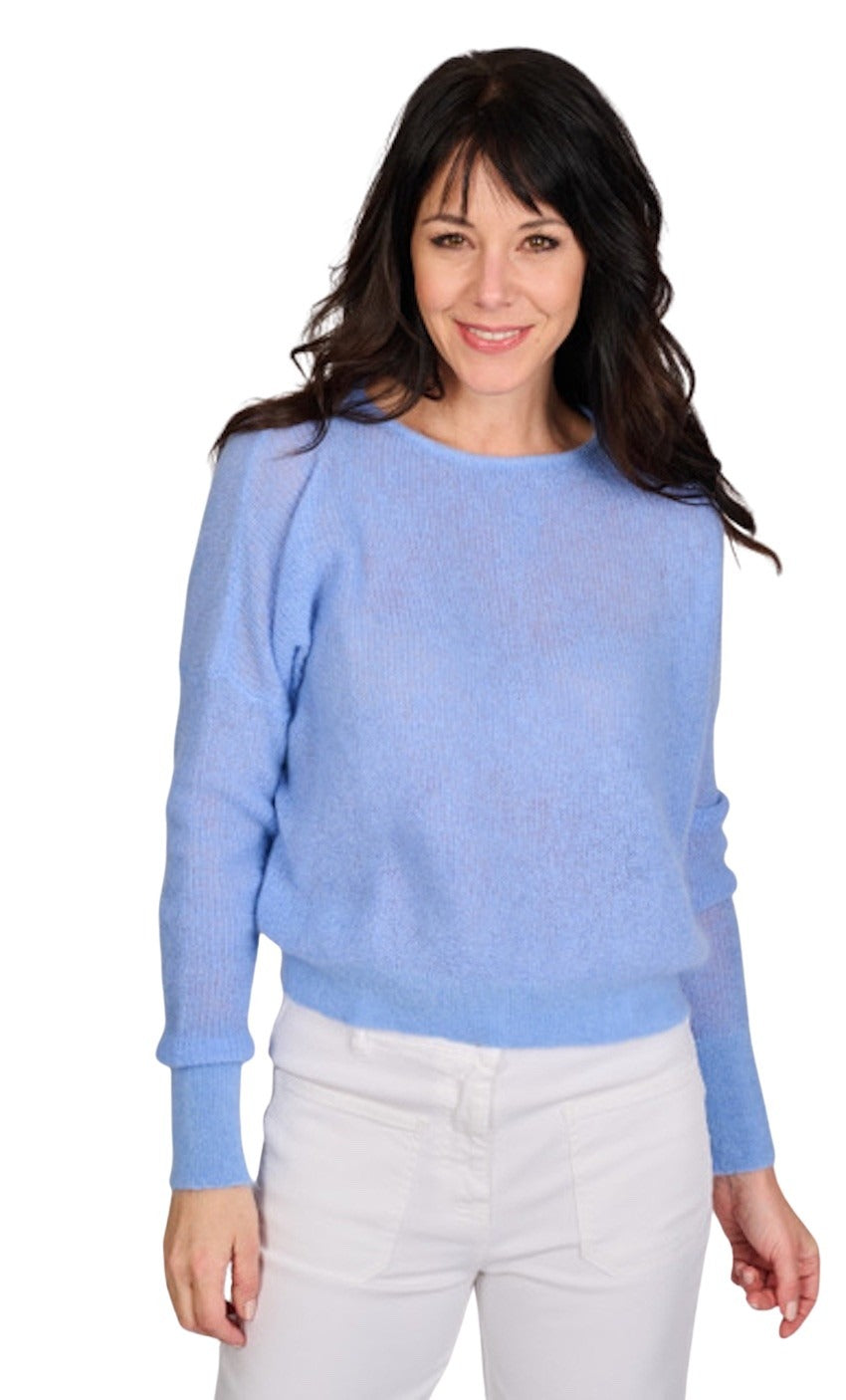 Anneclaire pull trui dames blauw D1032 769 15