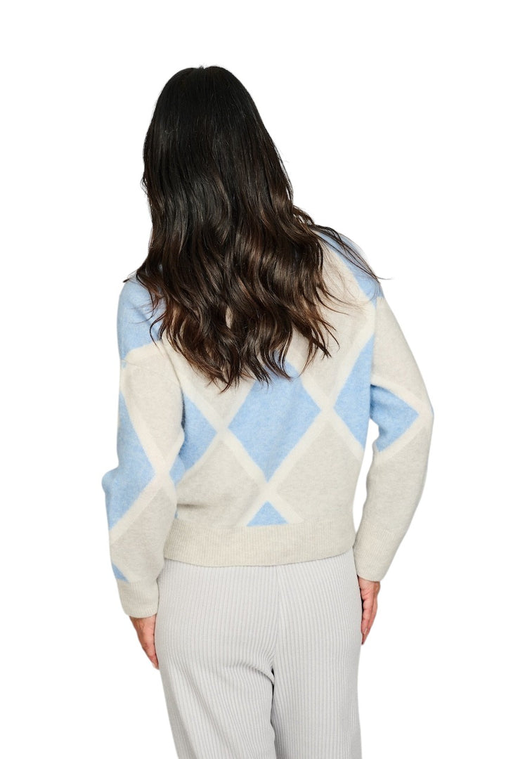 Anneclaire pull trui dames ciel D1255 461 652