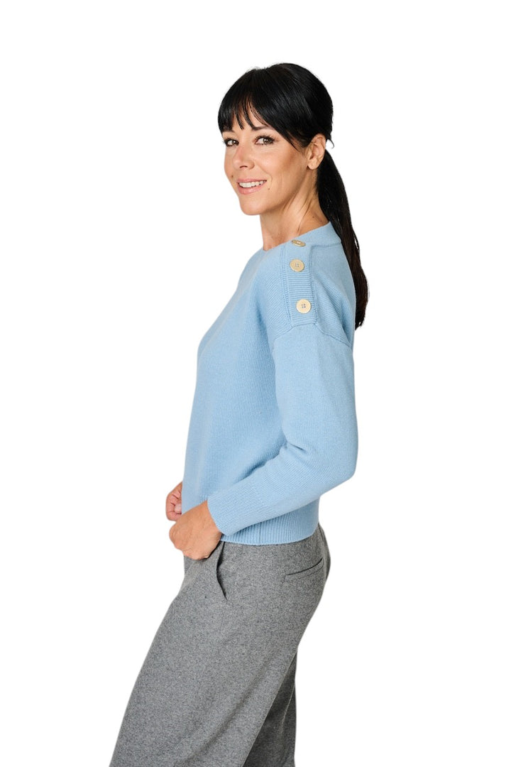 Anneclaire pull trui dames ciel D1853 857 021
