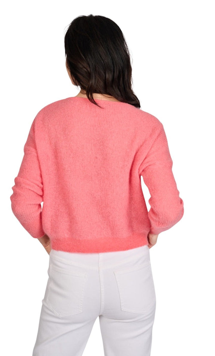 Anneclaire pull trui dames framboos D1031 769 231