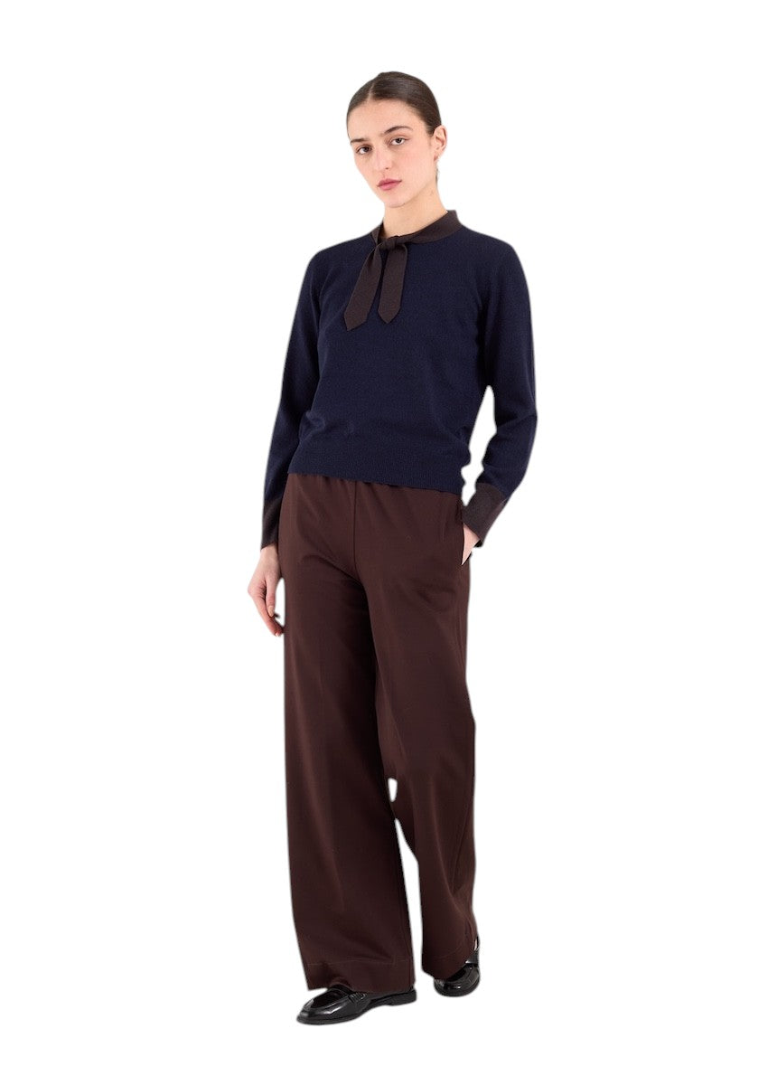 Anneclaire pull trui dames marine D1869 857 732