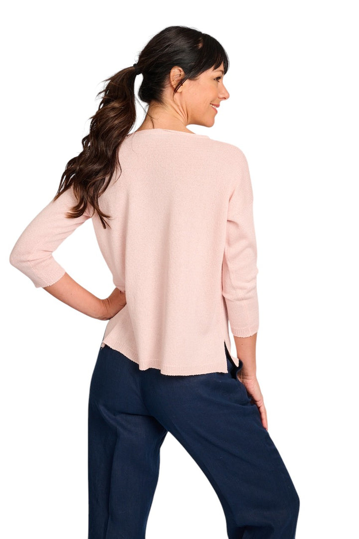 Anneclaire pull trui dames roze D1042 775 254.