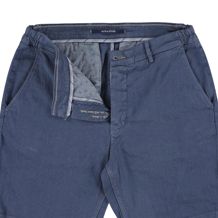 Atelier Noterman bermuda heren blauw ATN05BE-A29-1762-233