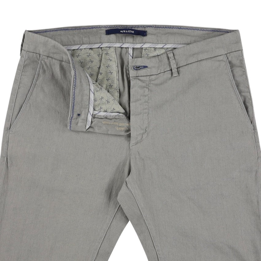 Atelier Noterman sportieve broek heren grijs ATN05-A84-1762-837