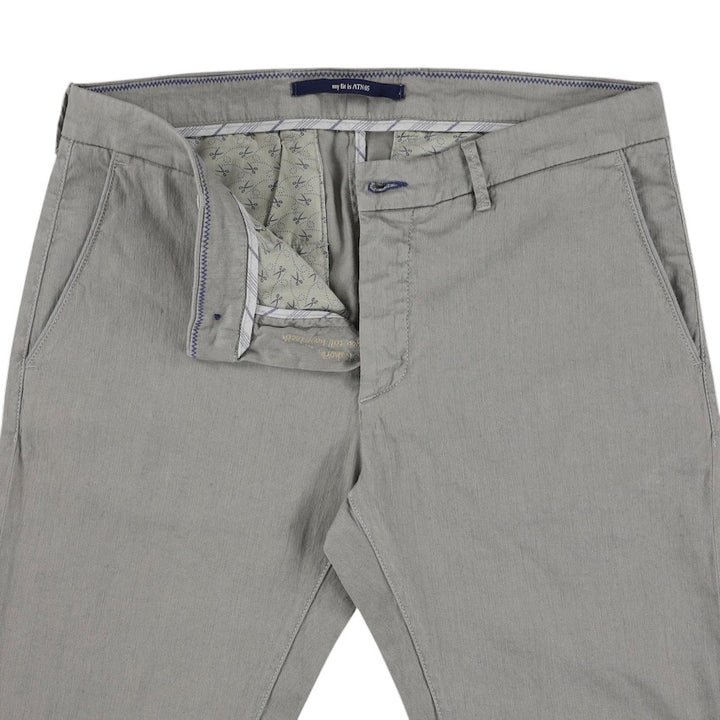 Atelier Noterman sportieve broek heren grijs ATN05-A84-1762-837