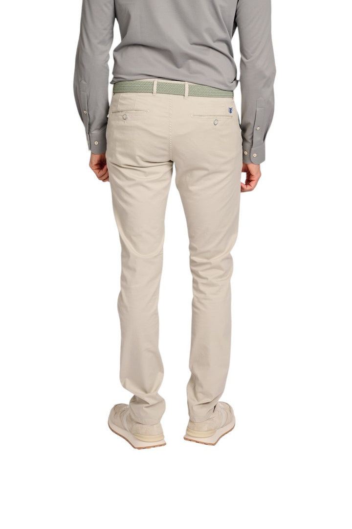 Atelier Noterman sportieve broek heren licht beige