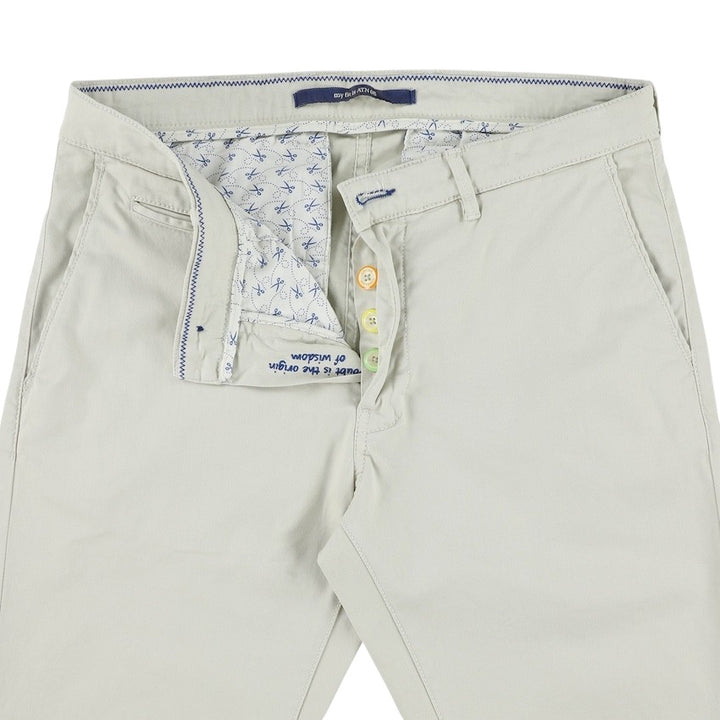 Atelier Noterman sportieve broek heren licht beige ATN05-A60-1589-706